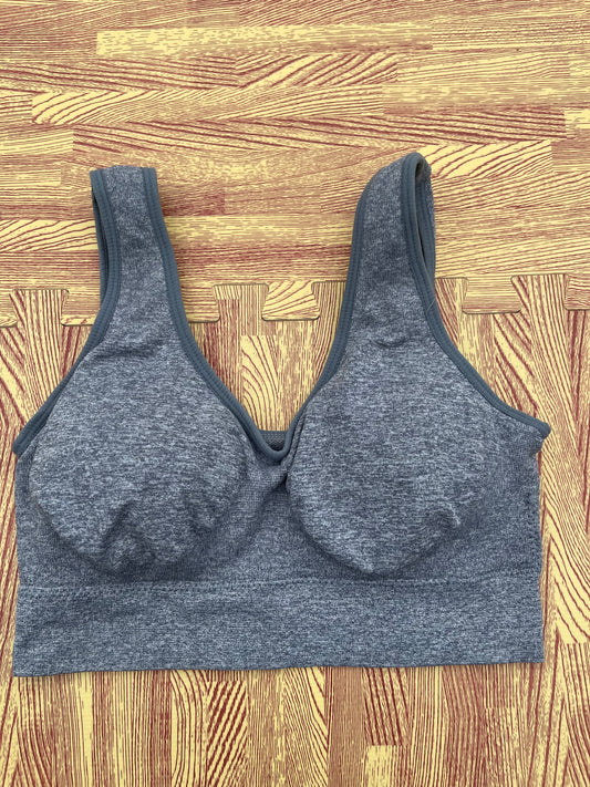 Zone Pro Gray Sports Bra Women sz Medium