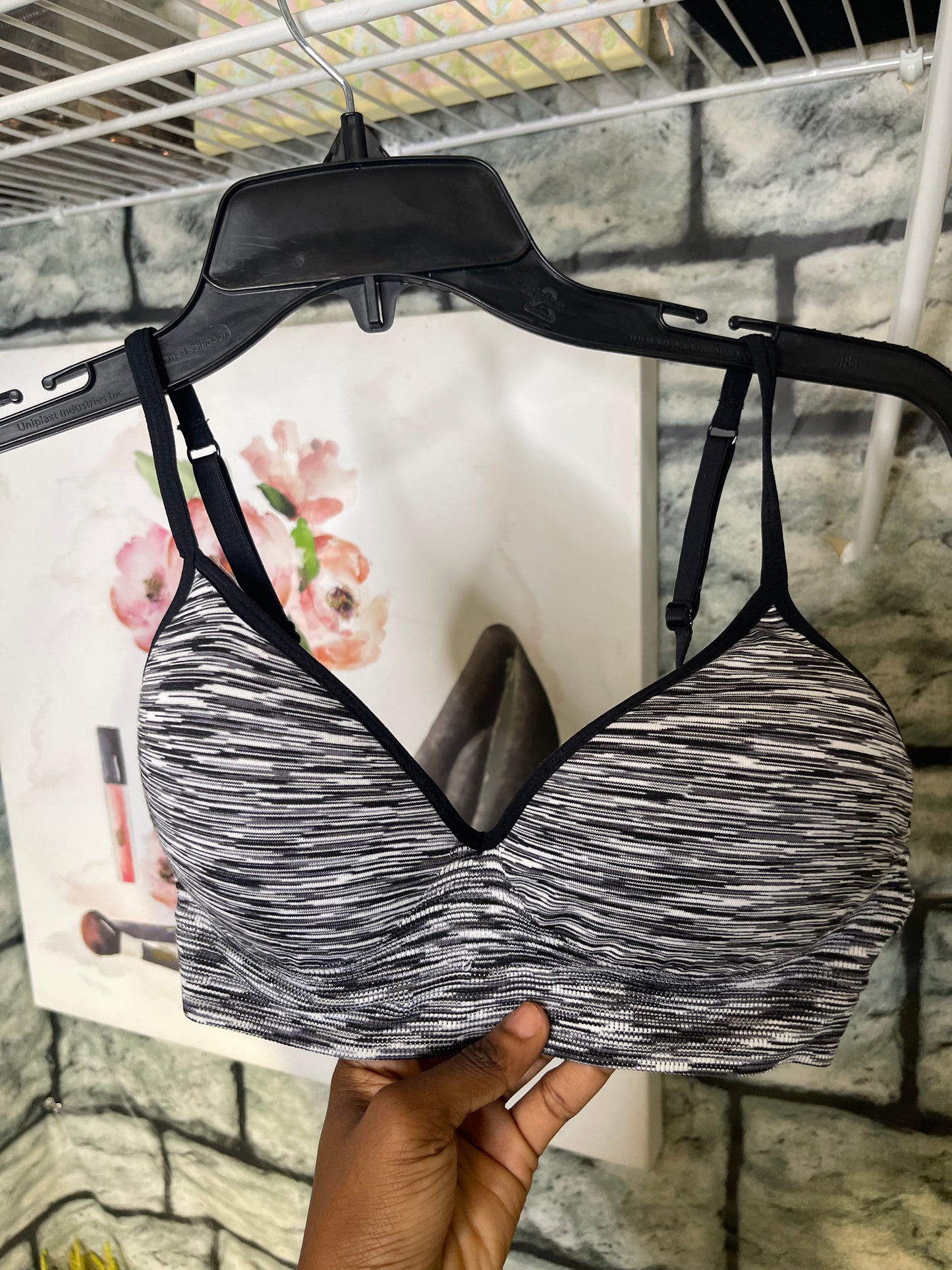 Xhilaration Gray Bra Women sz Medium