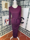 Shein Purple Dress Women sz Large