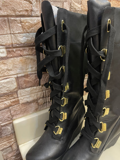 Timberland Wedge Tall Boots Women sz 8