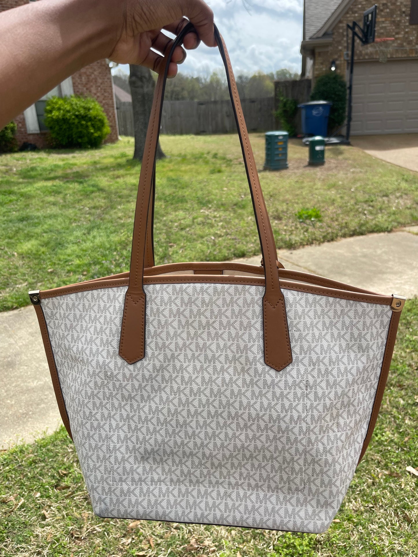 Michael Kors "Authenic" Brown Handbag