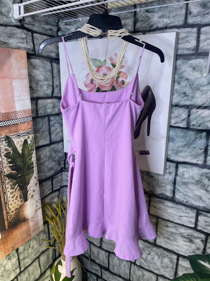 Lucy in The Sky Purple Dress Women sz Small