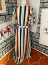 Luxology colorful dress women sz large