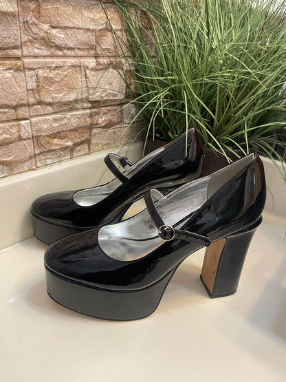Mix No 6 Black Heels Women sz 8