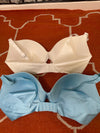 Secret treasure 2 set bra white/blue women sz 38D