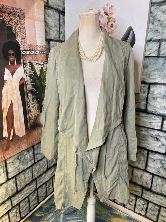 Max Jeans Green Jacket Women sz Medium