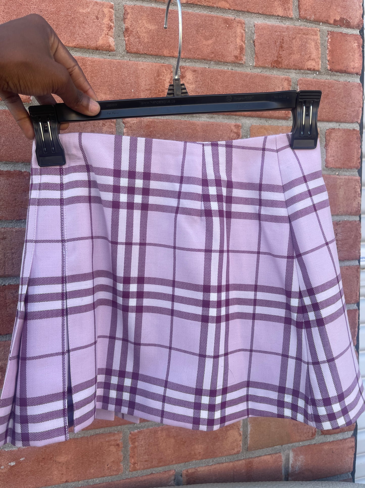 NEW Burberry purple skirt girls sz 10