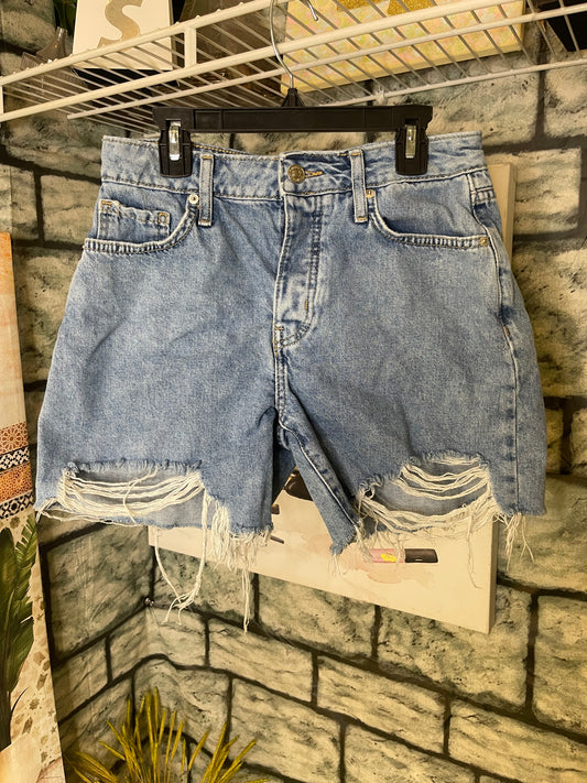 Forever 21 Blue Jean Shorts Women sz 25