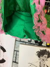 Hello Kitty Pink Green Tutu Skort/Skirt Girl Toddler sz 2T