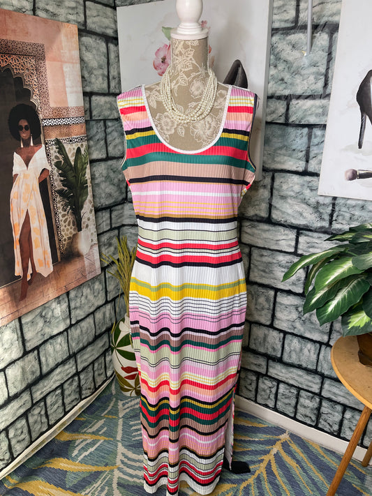 ChicMe Colorful Dress Women sz 1XL