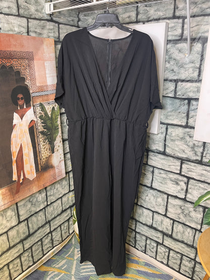 Shein Black Jumpsuit Women sz 2XL
