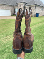 Ariat boots brown men sz 9.5