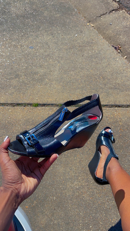Michael Kors Wedges Black Women sz 10