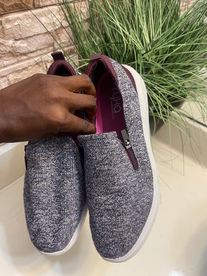 Ryka Purple Slide On Women sz 9