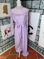 Shein Purple Jumpsuit Women sz 2XL