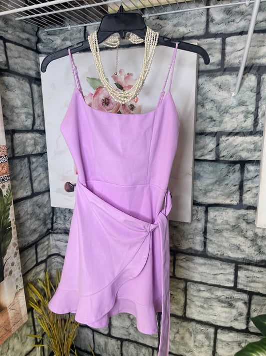 Lucy in The Sky Purple Dress Women sz Small