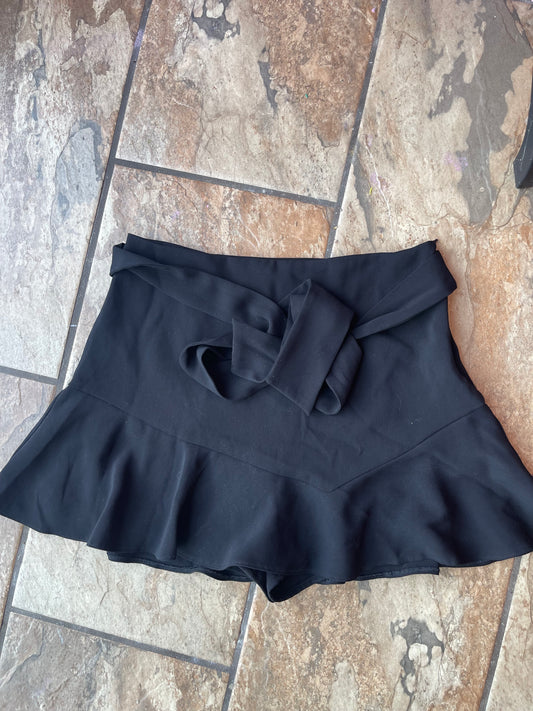 Zara Black Casual Skort Women sz Large