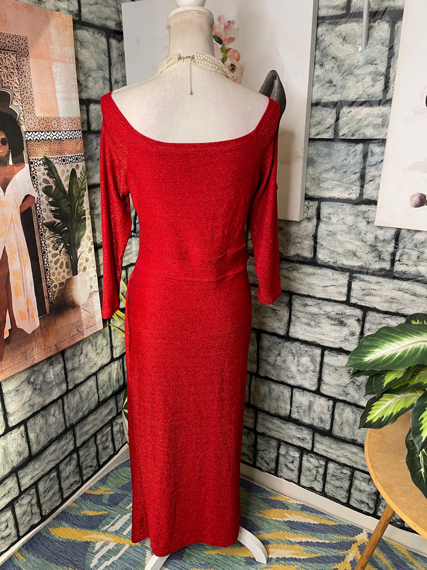 Red Dress Women sz Large