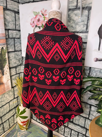 Brise & Blue Red black Cover Women sz Medium