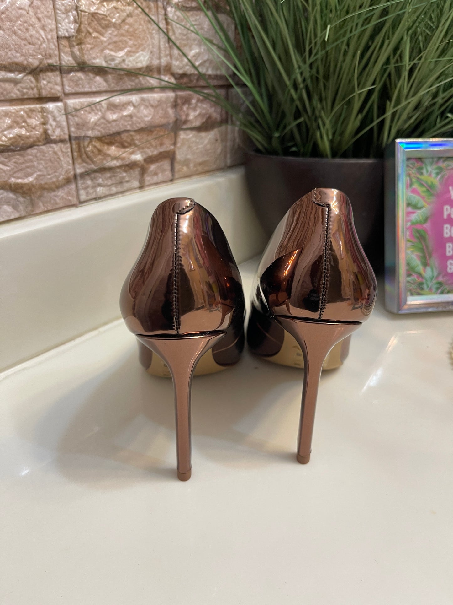 NEW Aldo Brown Heels Women sz 6.5