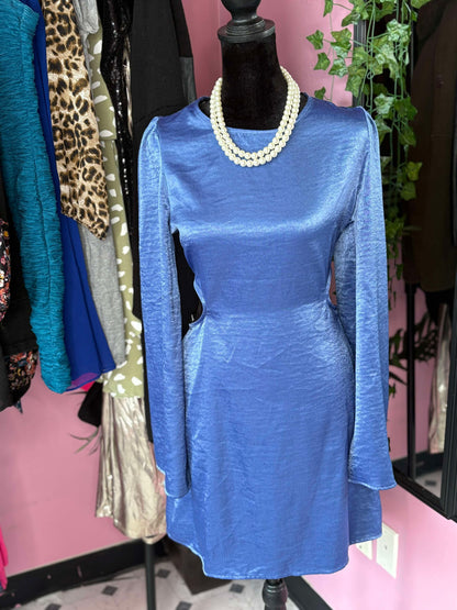Forever 21 Blue Dress Women sz Medium