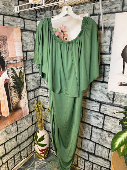 NEW Ashley Stewart Green Dress Women sz 18/20