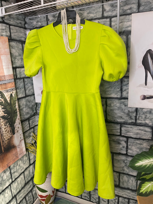 Metamorphosis Green Dress Women sz XL