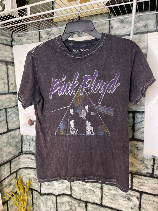 Pink Floyd Gray Black Graphic Shirt Women Men sz Small
