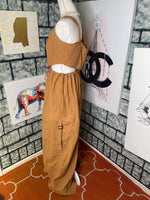 New Fashion nova tan 2 piece skirt women sz xl