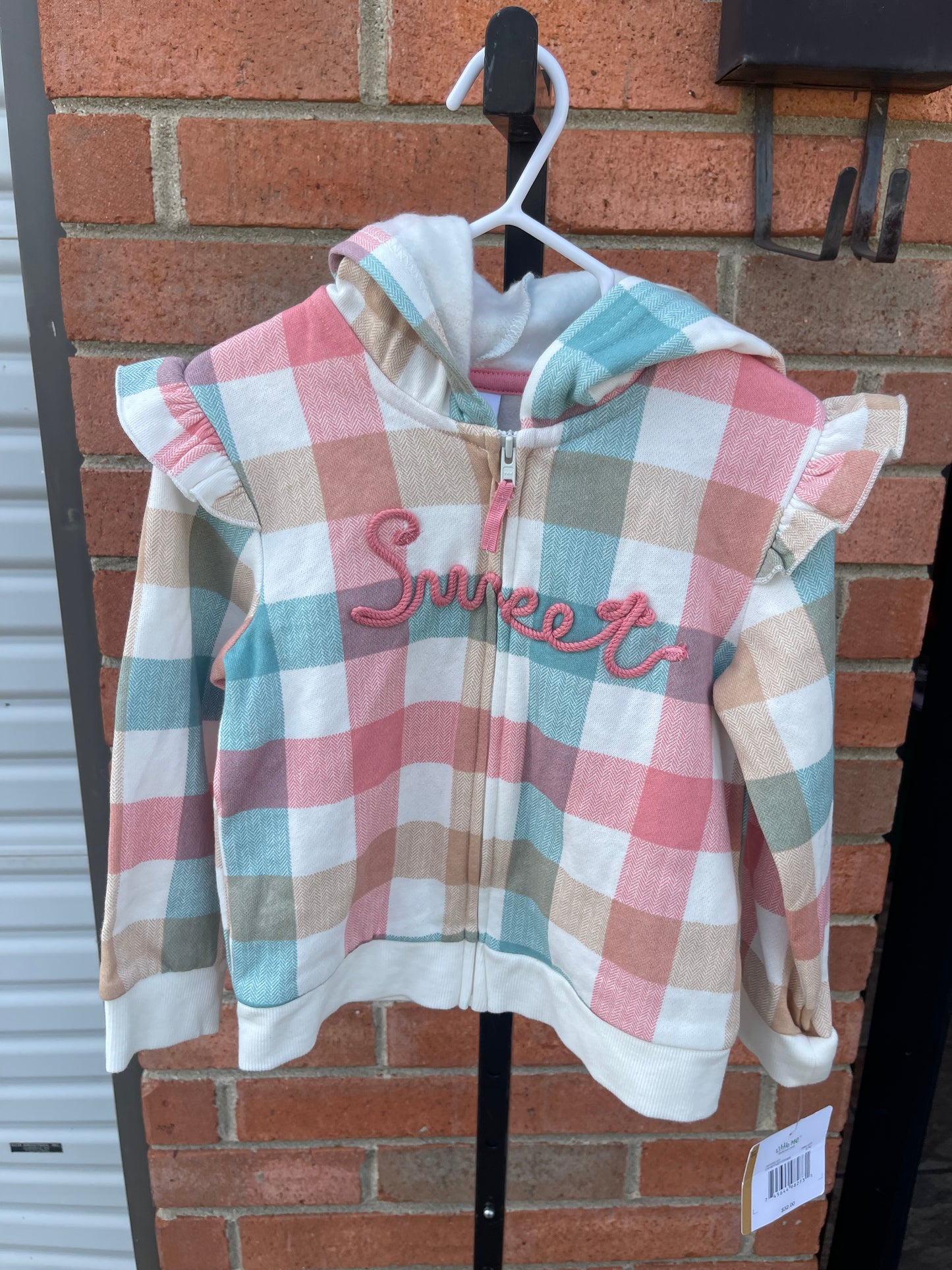 NEW Little Me Pink Blue Jacket Girls sz 3T