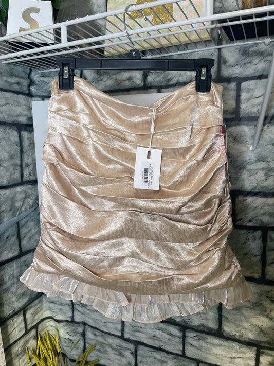 NEW Endless Rose Beige Skirt Women sz Large