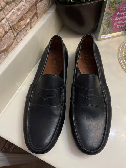 Ralph Lauren Polo Loafers Black Men sz 12