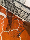 Black rhinestone fish net tights women sz large / xL