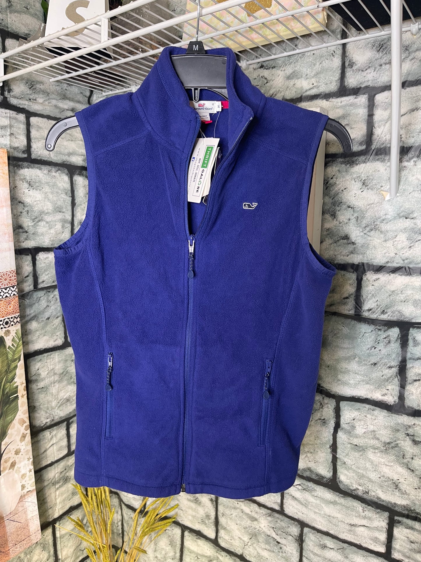 NEW Vineyard Vines Blue Vest Women sz XS