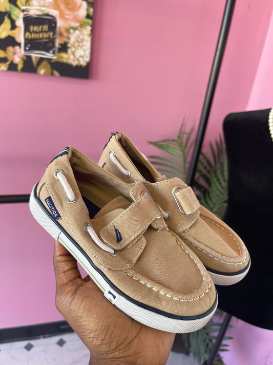 Nautica Tan Casual Shoes Toddler Boys sz 10