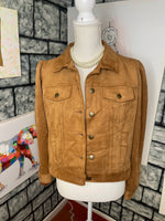 KUT brown shirt / jacket women sz Large