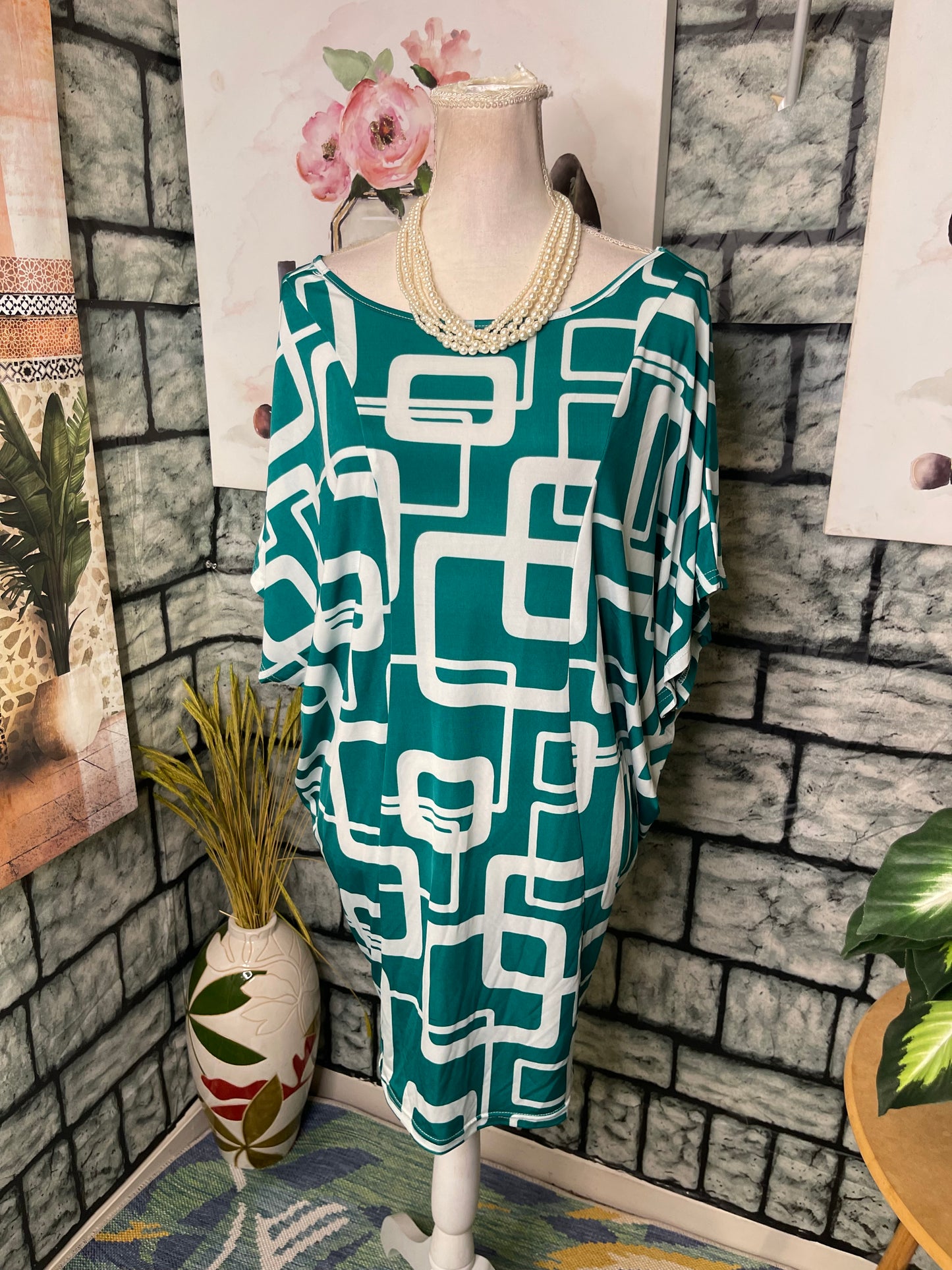 Nico La Green White Shirt Dress Women sz Small