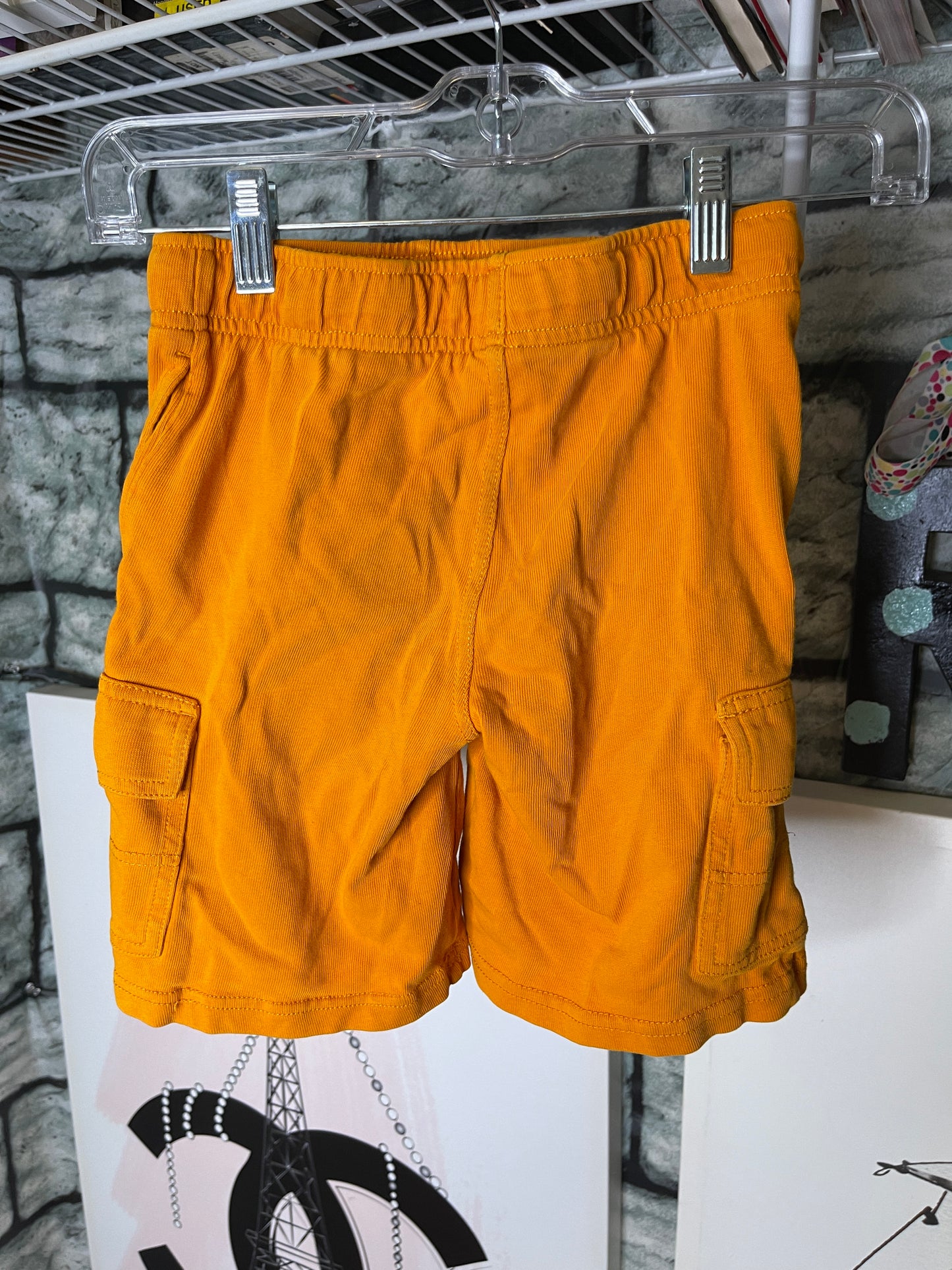 Gymboree Orange Shorts boys sz 6