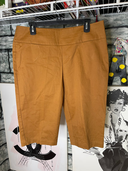 New Direction Tan Casual Pants Women sz 14