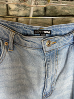 Fashion nova blue denim jeans women sz 15