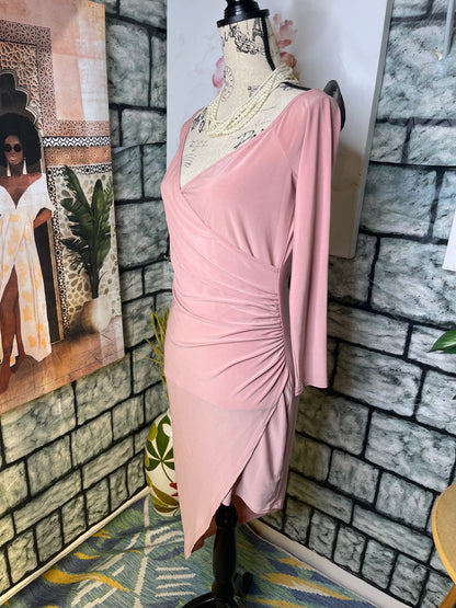 MisGuided Pink Dress Women sz 8