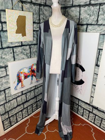 ChicMe Gray Duster / Cover Women sz Large