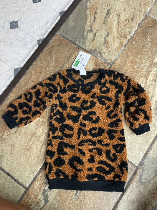 PatPat Brown Black Dress Girls sz 18-24M
