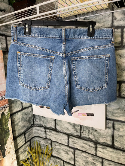 MNG Blue Jean Shorts Women sz 8