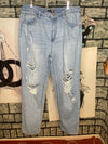 Fashion nova blue denim jeans women sz 15