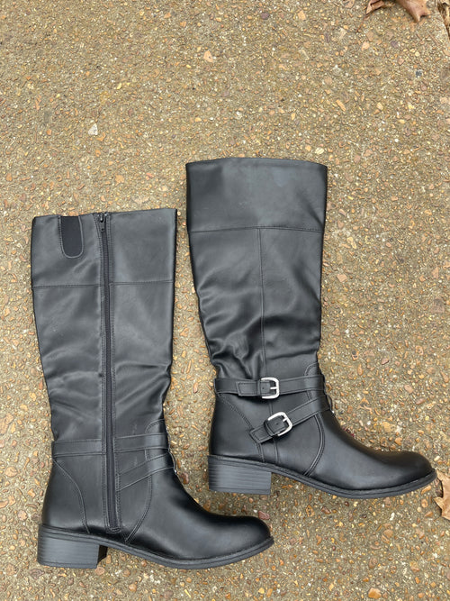 NEW Arizona Black y’all boots women sz 11