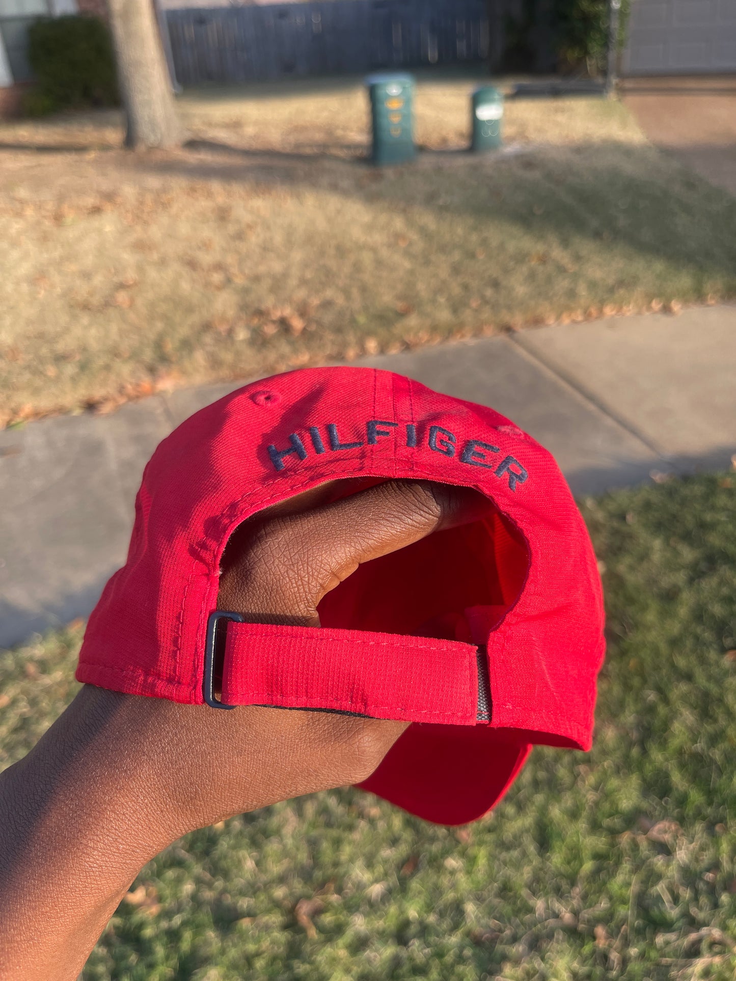 Tommy Hilfiger cap red adults one size