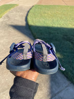 Chaco Purple Yellow Sandals Girls sz 3