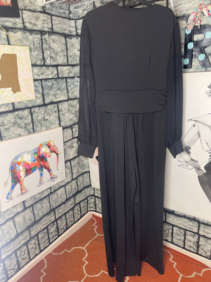 NEW Red Dot Boutique Black Jumpsuit Women sz 2XL