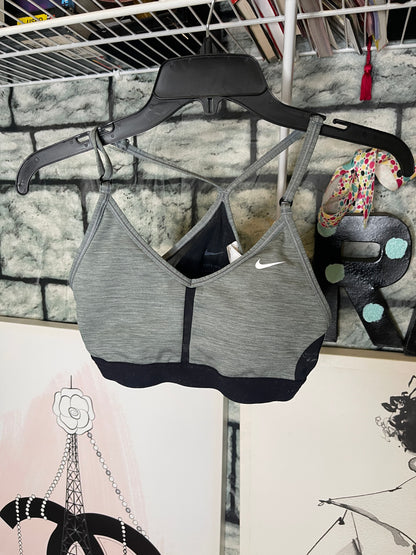 Nike Sports Bra Gray Women sz Small